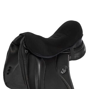 Acavallo Ortho-Coccyx Dressage Sitzschoner, schwarz, Größe L, Reitbeschwerden bei Steißbein und Pubis lindern