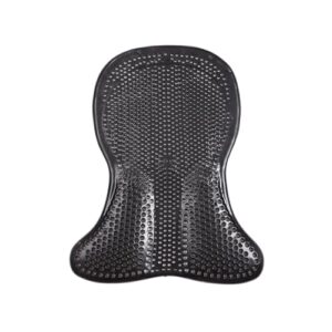 Sattelunterlage mit hoher Stoßdämpfung und atmungsaktiver Oberfläche an der Vorderseite erhöht, schutz für Pferde mit atrophierten Muskeln oder überbauten Rücken, rutschfest und leicht zu reinigen