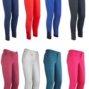 Kinder-Reithose, Reiterhose für Mädchen & Jungen, Silikon-Vollbesatzreithose, hautfreundlich, atmungsaktiv und elastisch