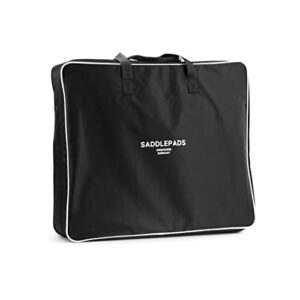 Schabrackentasche aus robustem Material, schwarz, mit Mesh-Einsätzen für Belüftung und Nylongewebe-Auskleidung für einfache Reinigung