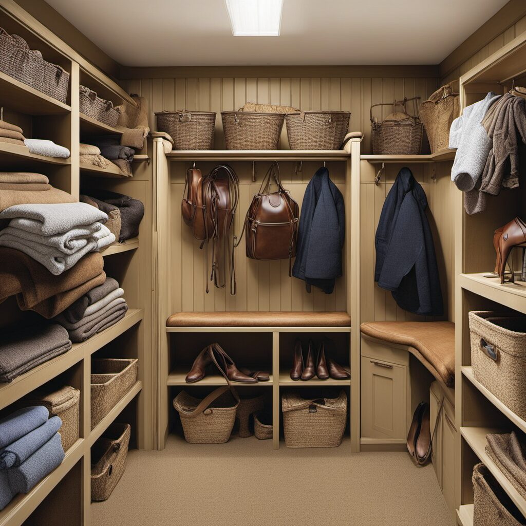 Sattelschrank für Pferdehalter, drehbarer Deckenhalter mit drei schwenkbaren Armen, optimal für den Pferdestall