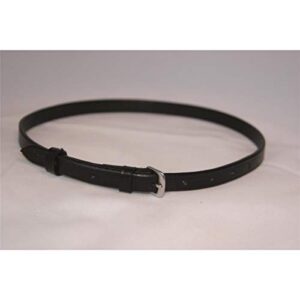 Hans Melzer Sperrriemen in schwarz und Silber für Pferde - Qualität und Zuverlässigkeit garantiert