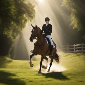 Geschenkidee für den Pferdeliebhaber: Hochwertiger Springsattel mit Komfort, Stabilität und attraktivem Design