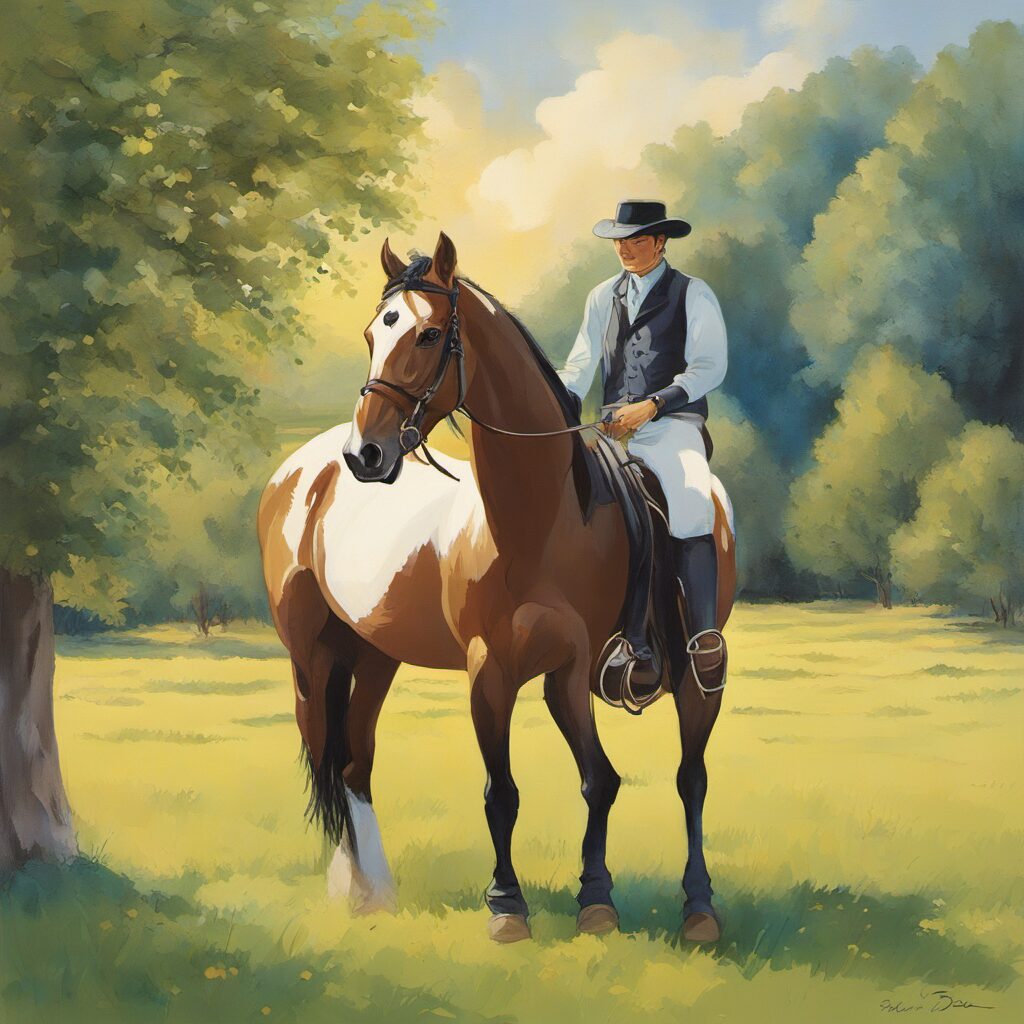 Ein Paar Mucker- und Yard-Stiefel oder ein Zaumzeug, perfekt als Geschenk für jeden Pferdesportler