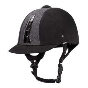 Reithelm für Kinder, Mädchen Reitsport-Accessoire mit Sicherheit und Komfort, VG1 01.040 2014-12 geprüft, Belüftungssystem, Pferdehelm für Kinder