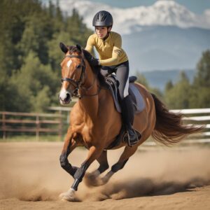 Reitlegging Reithosen für Mädchen mit Rutschfesten Silikonknien und Seitentaschen von FitsT4 Sports