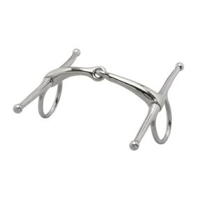 Sprenger Dynamic RS Schenkeltrense, 78 cm, einfach gebrochene Sensogan, hochwertiges Pferdegeschirr für maximale Bewegungsfreiheit und angenehme Sitzposition