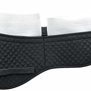 Hochwertiges Sattelkissen mit 4 Taschen und Einlagen für Pferde - individuelle Sattelanpassung, Tragekomfort, atmungsaktives Material