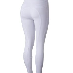 Bequeme Reithose für Damen mit Handytaschen-Design und Vollbesatz, ideal fürs Reiten und täglichen Tragen.