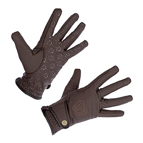 Kerbl Winter-Reithandschuh Mora, schwarz, Gr. S - Hochwertiger und langlebiger Reithandschuh für den Winter