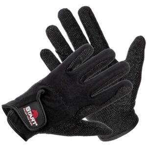 Reithandschuhe mit atmungsaktiver und bequemer Oberfläche, perfekt für Reiter, geeignet für Damen und Herren, Unisex, Sommerreitsport, Handschuhe für Kinder und Erwachsene, Touchscreen-freundlich, Antirutsch-Beschichtung
