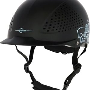 Covalliero Reithelm Beauty 2.0 - Ein hochwertiger Reit-Helm mit 4-Punkt-Befestigung und perfektem Schutz für den Kopf