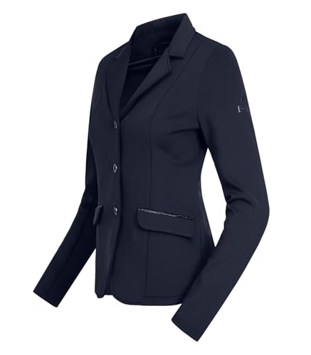 ELT-Turnierjacke Lina, tiefblaue Farbe, Größe M, hochwertige Qualität, Turnierkleidung
