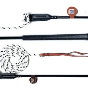 Pferd Kontaktstock mit Seil für Training und Bodenarbeit, ideal für Longieren und Horsemanship