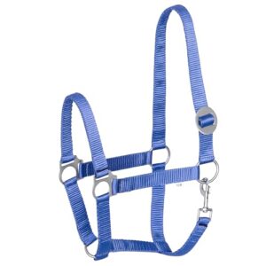 Pferdehalter aus hochwertigem Nylon - verstellbares und robustes Design für den täglichen Einsatz im Stall oder auf der Weide. Ideal für empfindliche Pferde.