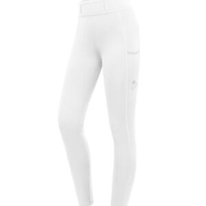 Bequeme Reitlegging für Pferde, ELT Reitlegging Ella weiß, Größe 140, Silikon-Vollbesatz und Atmungsaktivität für optimale Bewegungsfreiheit