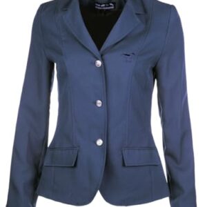 Hochwertige Reitjacke dunkelblau für Mädchen, ideal für alle Reiterinnen