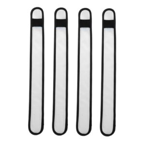 Hochsichtbare und reflektierende Leucht-bänder für Pferdebeine, sicherheitsausrüstung für nächtliches reiten und reiten im dunkeln.