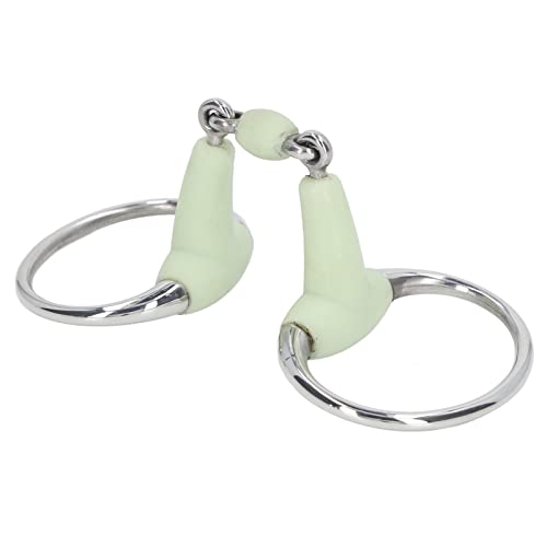 Hochwertige Trense für Pferde mit Edelstahl Rollenring, ideal für Züchter und Pferdeliebhaber