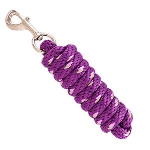 Hochwertiger Führstrick für Pferde, Ponys, Esel und Ziegen in verschiedenen stylischen Designs mit Karabinerhaken