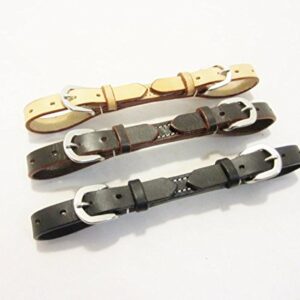 Hochwertiger Nasenriemen für Pferde mit 2 Schnallen und Universal-Farbe schwarz, ideal für verschiedene Anwendungen geeignet