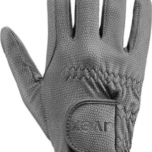 Exzellenter Reithandschuh für Damen und Herren - Uvex Sportstyle - dehnbarer Reitschuhe mit exzellentem Grip & strapazierfähig - touchscreenfähig in Anthracite