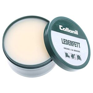 Collonil Lederfett 200 ml - hochwertiges Lederpflegeprodukt, schützt vor Feuchtigkeit und Oxidation, weiches und glattes Leder