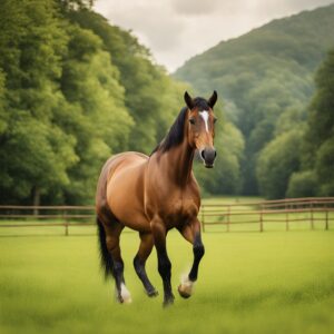 Pferd mit Gebissen und Knebeltrense, idealer Ersatz für die Reiterfahrung