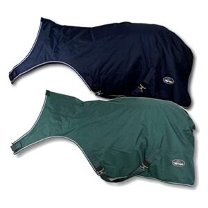 Wasserdichte & atmungsaktive Fleece-Innenfutter Longierdecke für Pferde, ideal für Reiten in Regen und Kaltluft