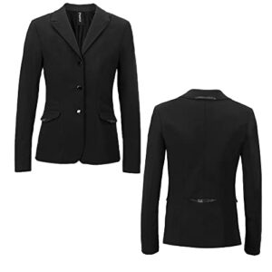 Pikeur ISALIENNE Reitsakko, Turnierjacket für Kinder Mädchen in Schwarz, Größe 164