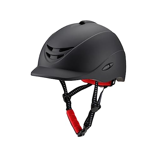 Hochwertiger Reithelm für Erwachsene, Reiterhelm verstellbar und tragbar, perfekt für den Outdoor-Sport