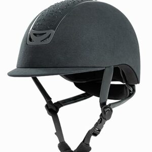 Reithelm mit besonders weicher Innenseite und weichen Kufen für beste Sitzqualität