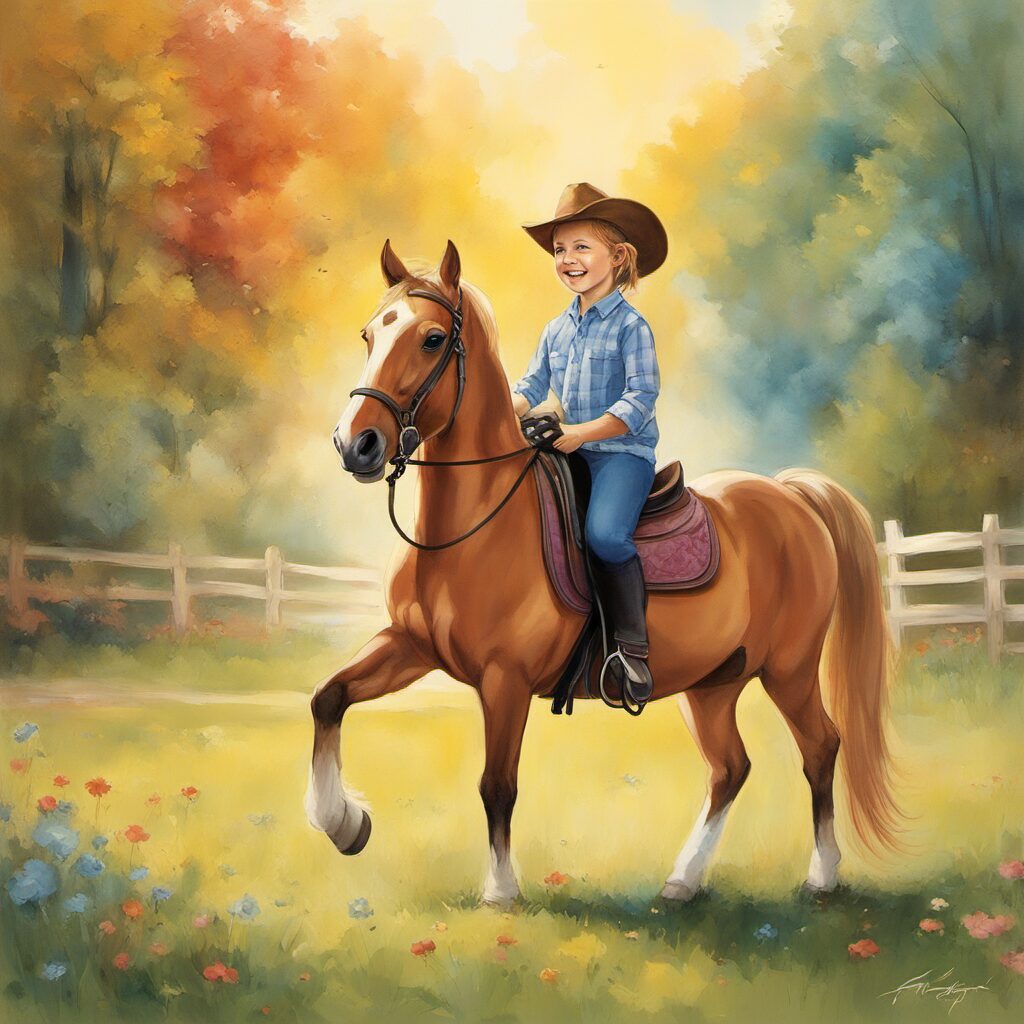 Perfektes Geschenk für den kleinen Reiter: Ein Sattel-Set von My Sweet Pony für Kinder, ideal für erste Reitversuche