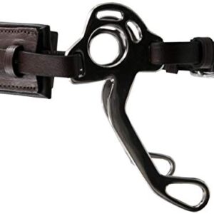 Amka Hackamore gebisslose Zäumung mit Nasenpolster schwarz für Pferde - Komfort und Schonheit für dein Pferd