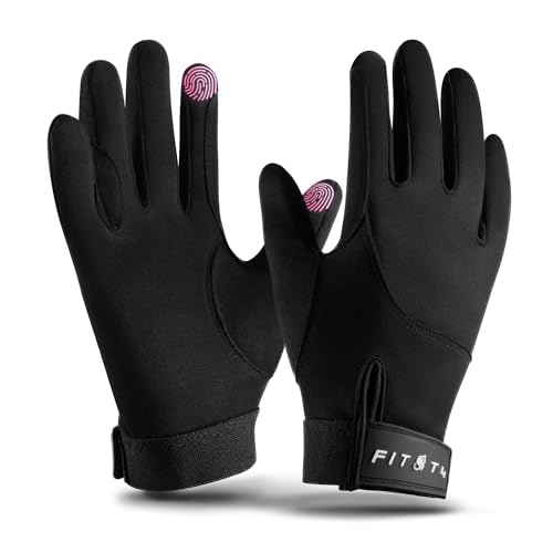 Reithandschuhe mit Winter Grip, geeignet für Damen und Erwachsene, Reitgeschirr für winterliche Reitwettbewerbe, Fahrradhandschuhe mit Touchscreen-Fingerfähigkeit