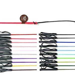 Reitgerät für Kinder mit Gummigriff und Handgelenkschlaufe, geeignet für Reitschüler im Kindesalter, in Größen 75 cm und 100 cm erhältlich