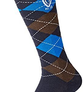Reitstrümpfe von Kerbl Covalliero, darkblau kariert, Größe 37-39, hochwertiger Reitschutz für jeden Reiter