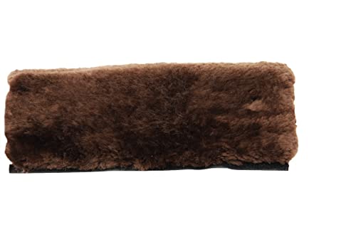 Nasenschutz für Pferde, Nasenschoner aus 100% echtem Merino-Lammfell, Schutz vor Scheuerstellen und Druckstellen im Nasenbereich