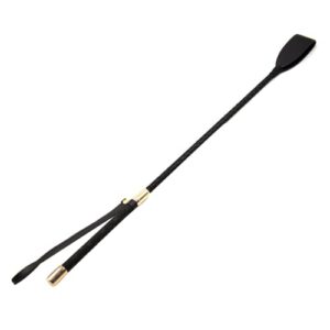 Pferdepeitsche mit PU-Leder, Sprungschläger für Pferd zum täglichen Training und Springen