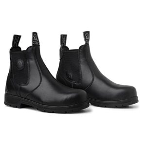 Schuhe für Reiterinnen und Reiter, Reitschuhe mit Stahlkappe, hoher Komfort und Stabilität