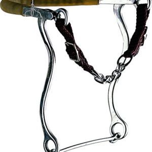 Sprenger Hackamore aus Edelstahl Rostfrei mit 56 Zoll Länge, ideal für Pferdereitsport und -dressur