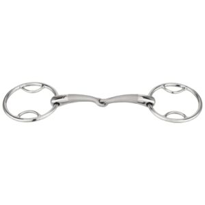 Hochwertiger Edelstahl-Sprenger mit 14 mm einfach gebrochenem Ring, universell einsetzbar und rostfrei