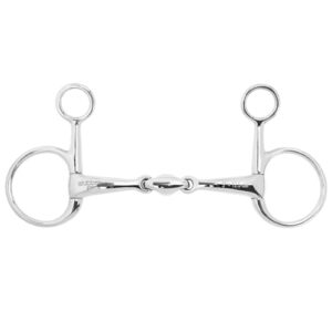 Stübben Baucher-Trense doppelt gebrochen aus hochwertigem Sweet Copper für Pferdehaltung