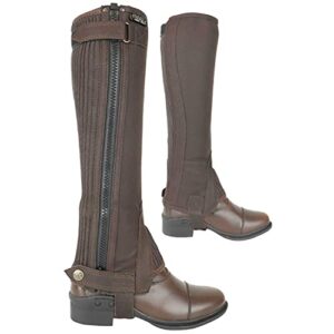 Waschbare Reitchaps aus hochwertigem Mikro-Wildleder, perfekte Kombination aus Komfort und Style, leicht zu waschen