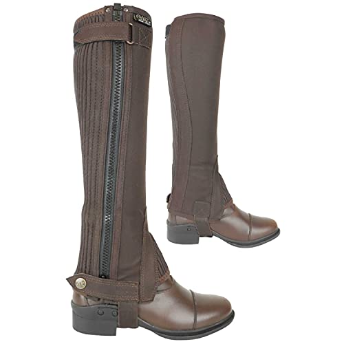 Waschbare Reitchaps aus hochwertigem Mikro-Wildleder, perfekte Kombination aus Komfort und Style, leicht zu waschen