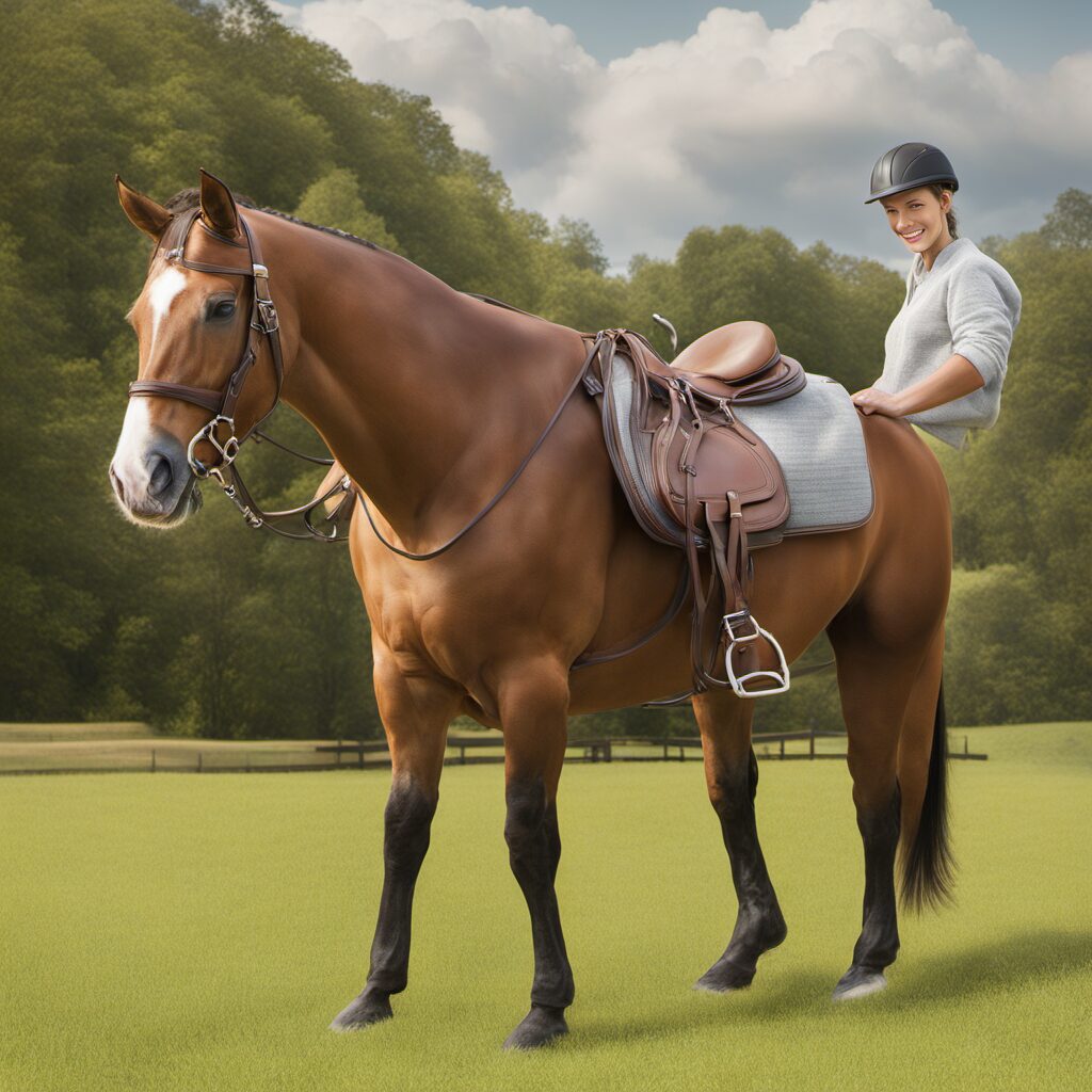 Entdecken Sie unsere Auswahl an hochwertigen Säteln und Zaumzügen für Pferdeliebhaber - Komfort, Sicherheit und individuelle Anpassbarkeit garantieren.