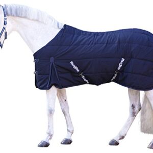 Pferdedecke RugBe Indoor blau, atmungsaktives Material für ein optimales Klima und Komfort bei Pferden