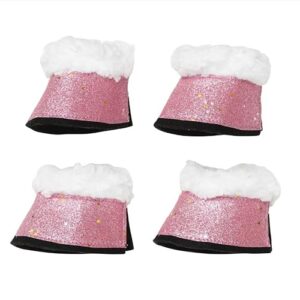 Panduro Hobby Pony Stiefel - Glitzernde rosa Hufschuhe für Sammel-Ponys & Kuscheltiere - Zubehör für Einhorn- und Spielzeugpferd-Fans