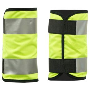 Reflektierende Bandagen für Pferdesport, neonfarbene Bänder, erhöhte Sichtbarkeit bei schwachen Lichtverhältnissen