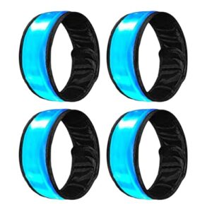 Biniveil Beinleuchten, 4 beinschoner Reitausrüstung - 4 Modi Sicherheitszubehör für Tiere - Für Straßenumzüge Stall Ranch Nachtritte Geländeritte